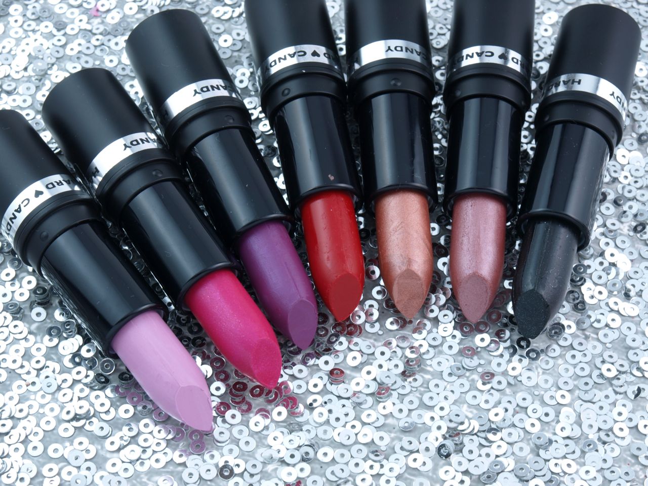 Hard Candy Fierce Effects Lipsticks Review and Swatches The Happy