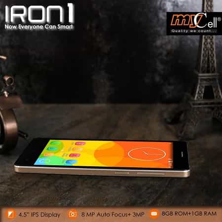 Mycell IRON 1 Mycell IRON 1 Smartphone