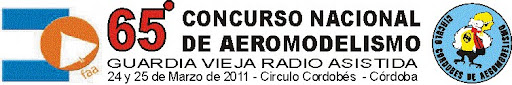 Federacion Argentina de Aeromodelismo  Nacional Guardia Vieja Radio Asistida 2011