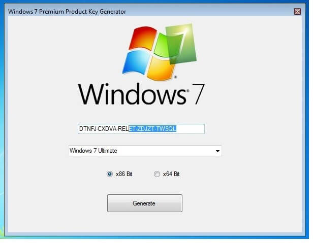 Product Key Microsoft Windows 7 Professional PRO 32 64 Full Version SP1 