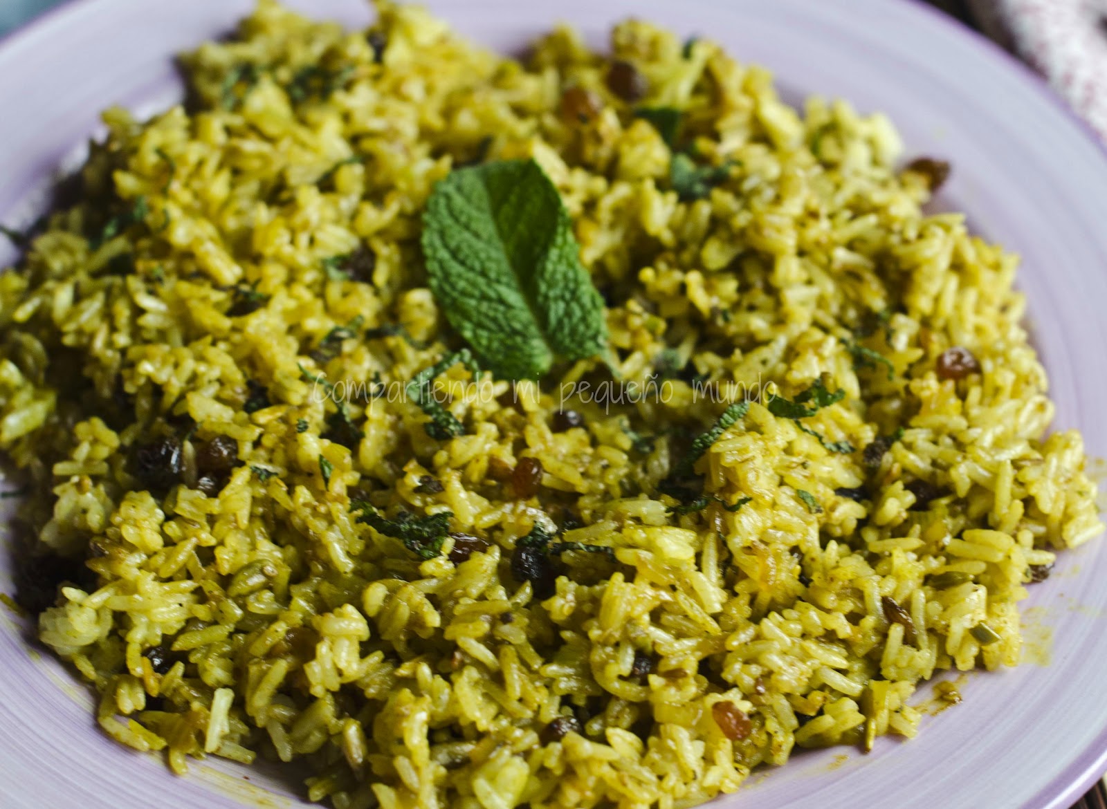 COMPARTIENDO MI PEQUEÑO MUNDO ARROZ BASMATI AROMATIZADO