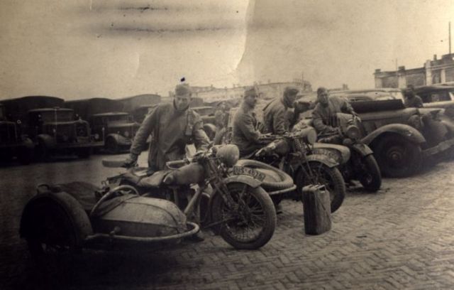 second world war motorcycles