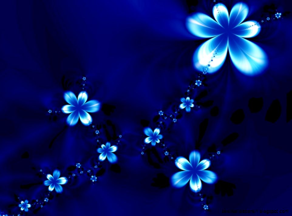 Blue Flower Design
