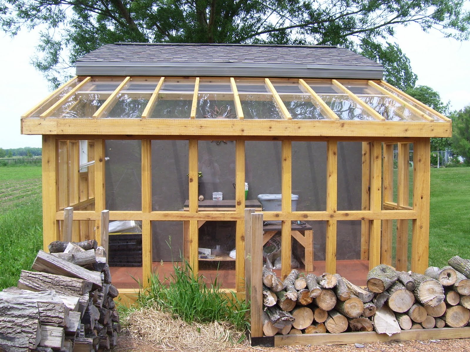 Lean to Greenhouse Plans