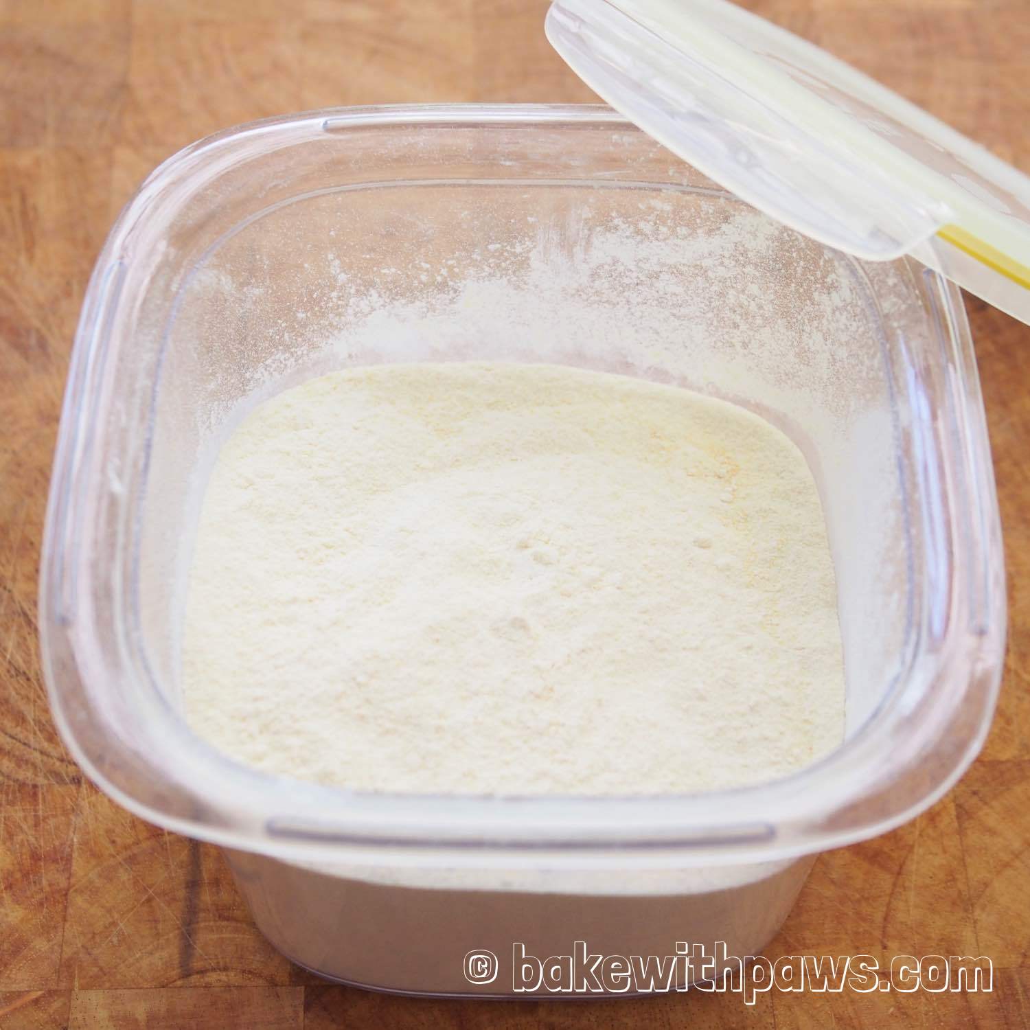 Homemade Mung Bean Flour BAKE WITH PAWS