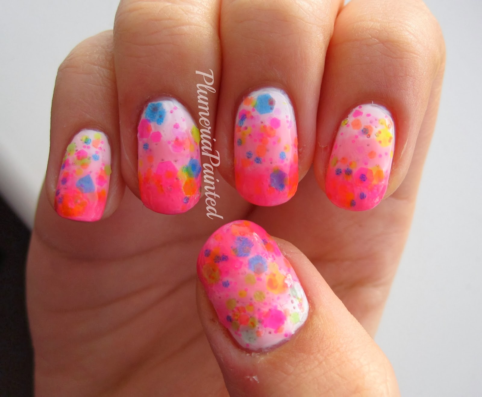 8. Pink and Purple Gradient Nails - wide 8