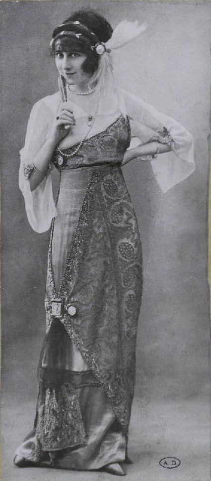 Diary of a Mantua Maker: 1912 Evening Gown 1