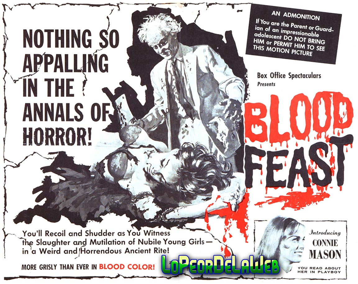 Blood Feast (1963 / Fiesta de Sangre / Terror)