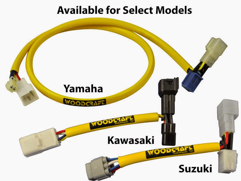 Woodcraft Technologies Key Switch Elimination Harness for Motorcycle