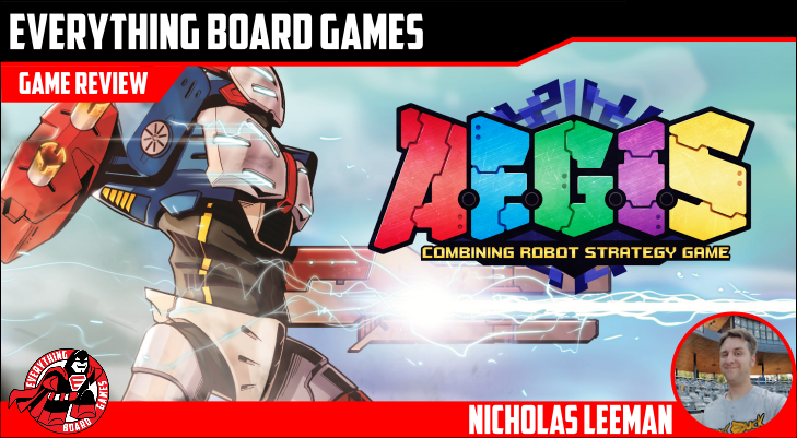 Everything Board Games A.E.G.I.S.: Combining Robot Game Review | BoardGameGeek