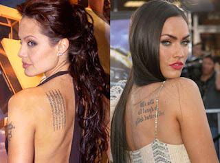 Hollywood Celebrities Tattoos design