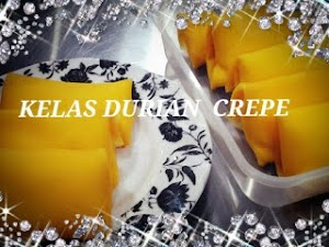 Kelas DIY Crepe RM200 [ durian, bberry & mille tiramisu crepe cake