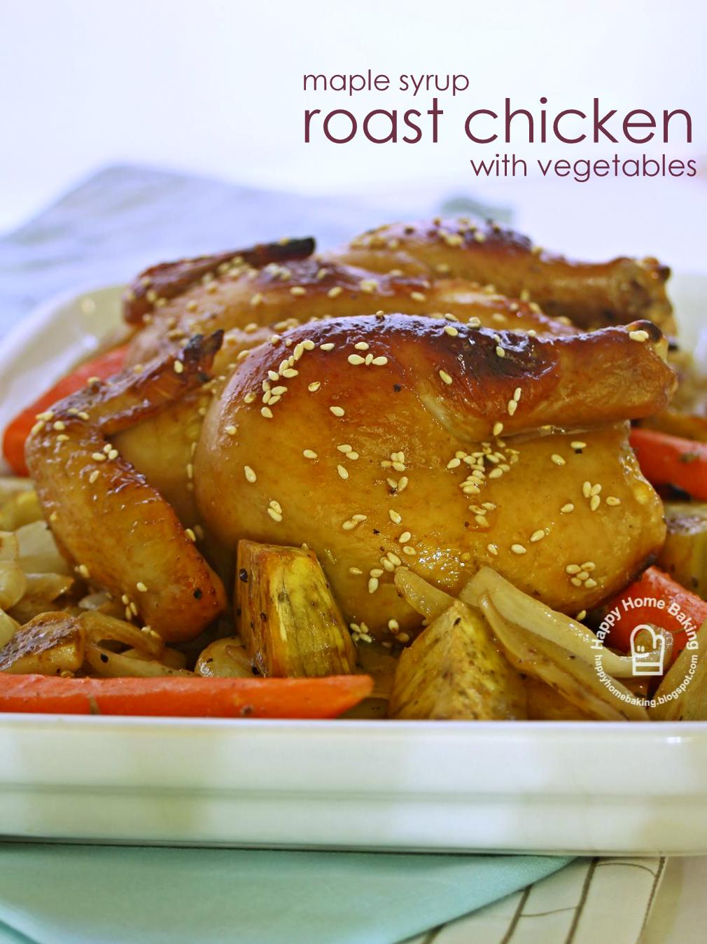 Happy Home Baking butterflied roast chicken