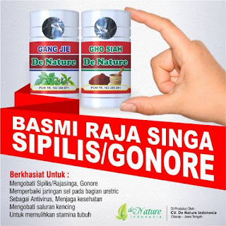 Obat Sipilis Alami Asli Resep Orang Indonesia Terbukti Mujarab