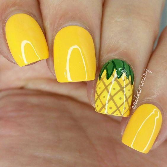 30+ Summer Nail Art Ideas You Will Wish to Try Women Outfits
