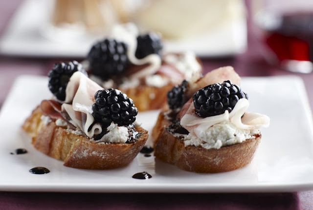 Blackberry Prosciutto Appetizer