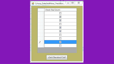 c# datagridview checkbox is checked