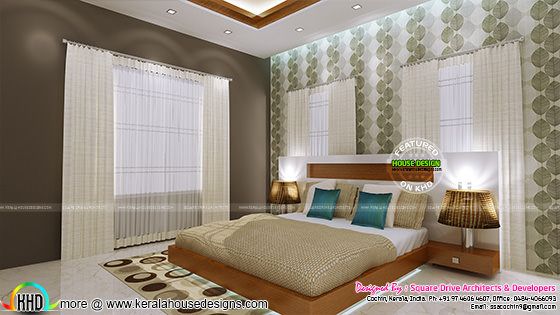 Beautiful bedroom interior