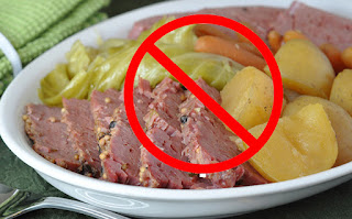 Top 10 things never to do in Ireland, Corned Beef