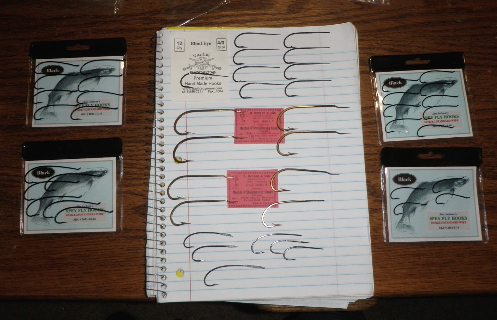 J Wood Fly Fishing Salmon Fly Tying Materials Sale