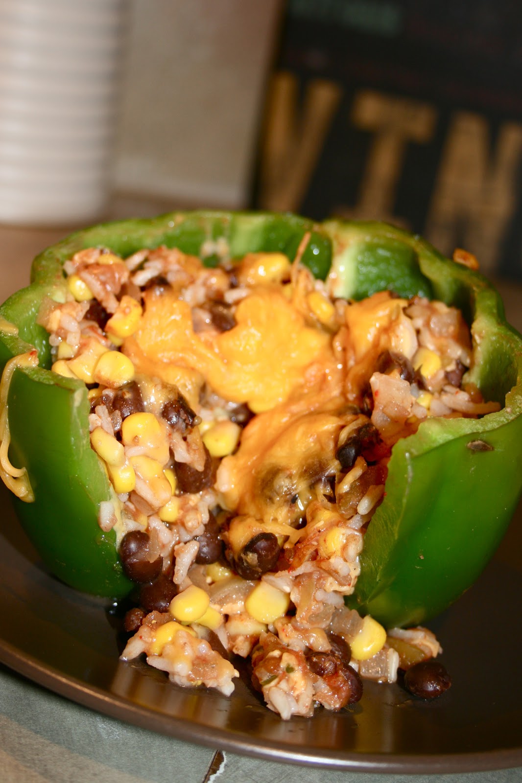 sugar & spice Stuffed Bell Peppers