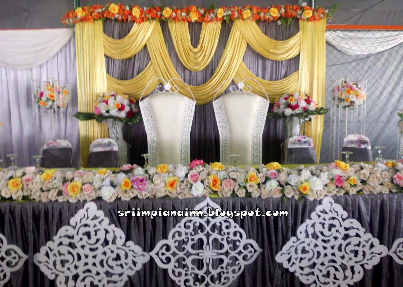 gambar meja makan beradab pengantin
