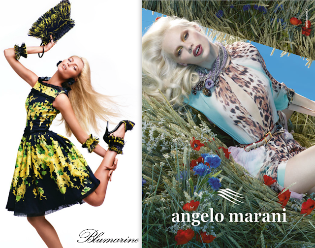 Blumarine and Angelo Marani Spring Summer 2012 Adv Campaign