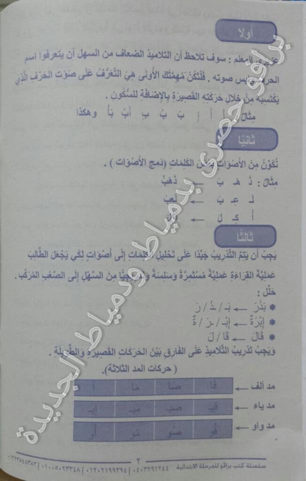 اقوى نماذج استرشادية متقدمة لإثراء وتنمية مهارات القراءة والكتابة للصفوف العليا "الرابع - الخامس - السادس" 2