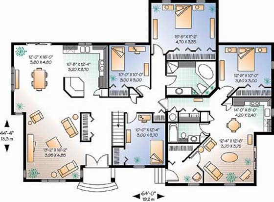 Residential Apartment Elevation Plans