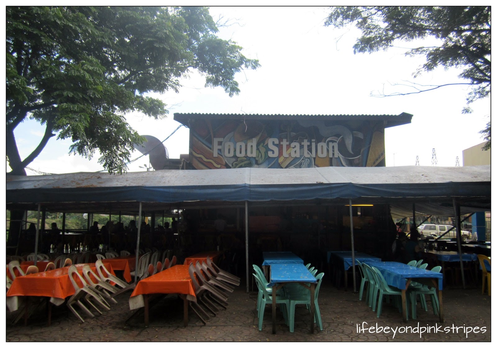 Beyond Pink Stripes Grilled Goodies at Marikina Riverbanks Food Station