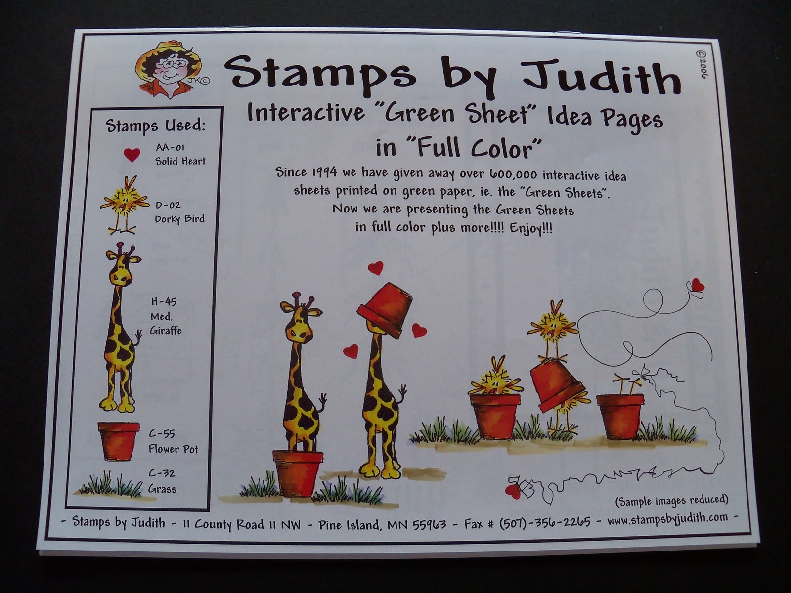 Laura's Card Corner Judith stamps make me smile!