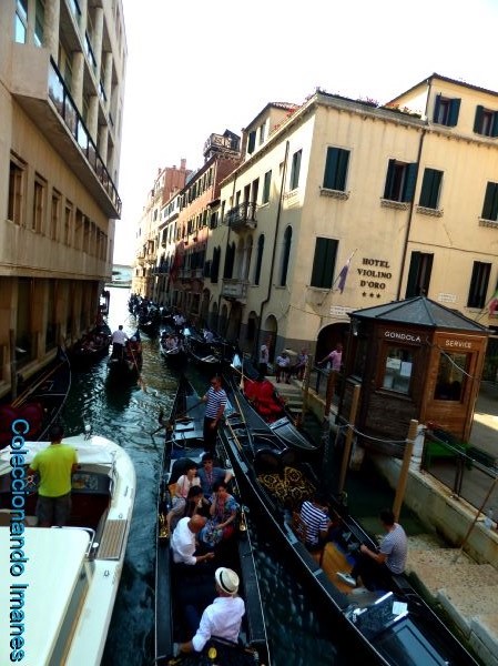 Overbooking de góndolas en Venecia