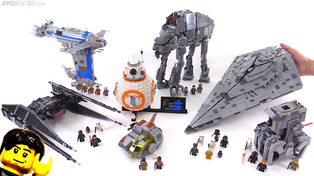 Full assortment of Star Wars: The Last Jedi LEGO sets revealed