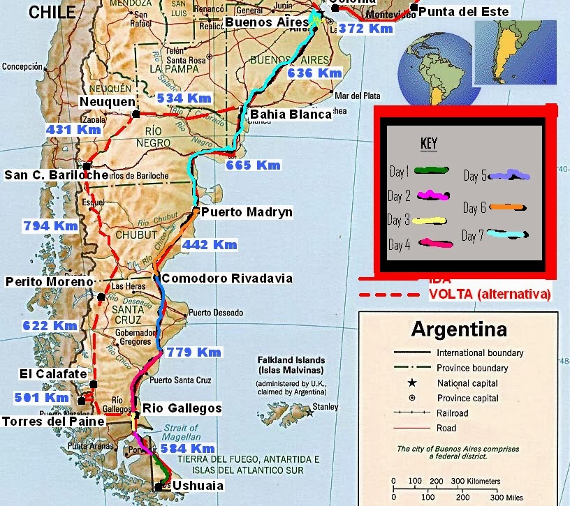 Adam and Arthur in Patagonia: Ruta 3: The Complete Story of Adam ...