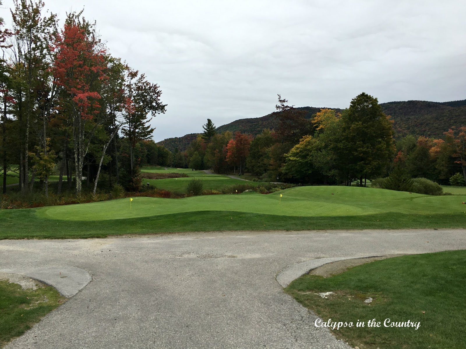 Fall Weekend in Vermont at Green Mountain National Golf Course