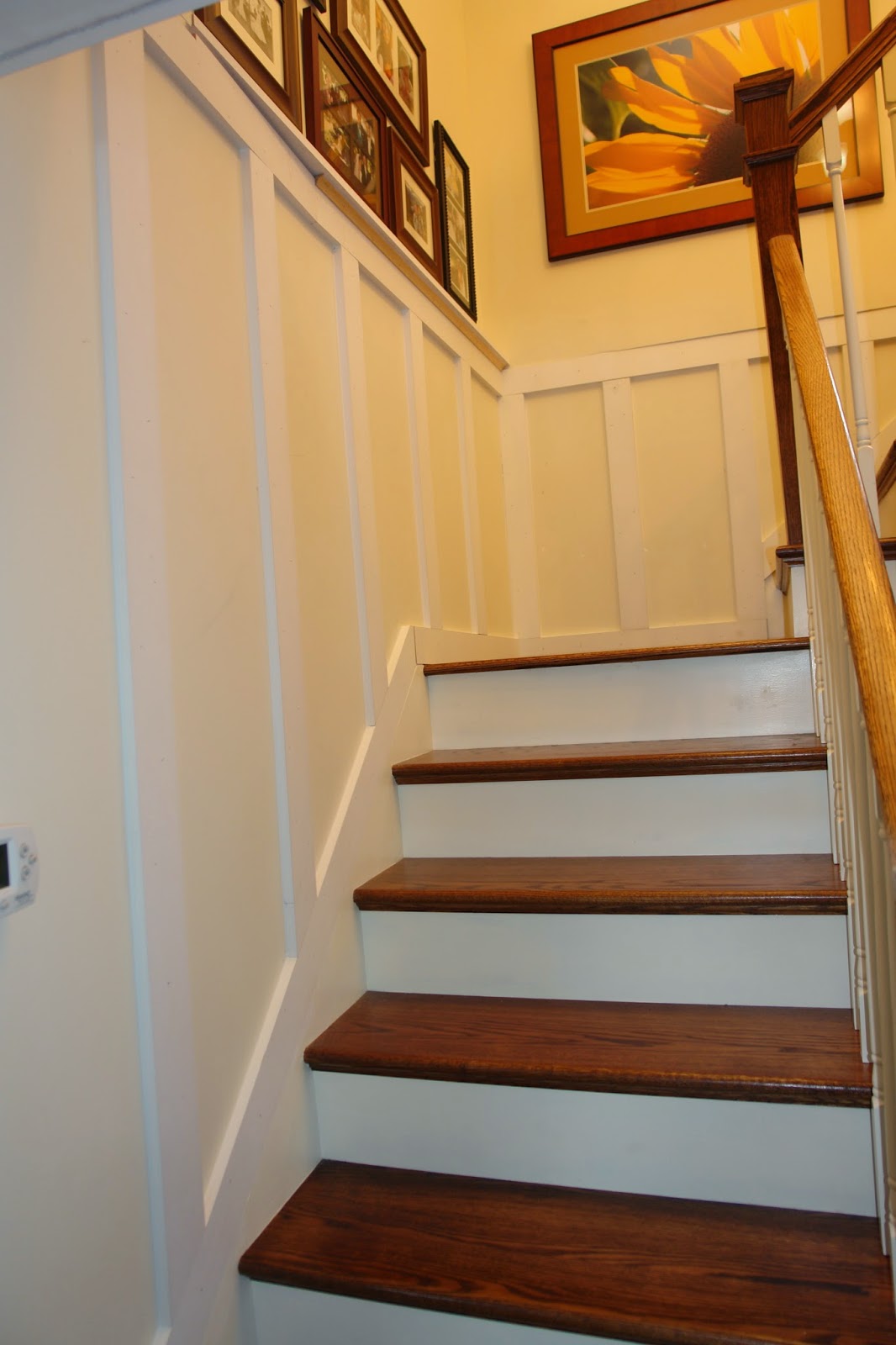 REDWOODSHIRE learning to grow; growing to learn Board & Batten Staircase Part 1