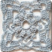 Cuadrado a Crochet Cuadrado a Crochet