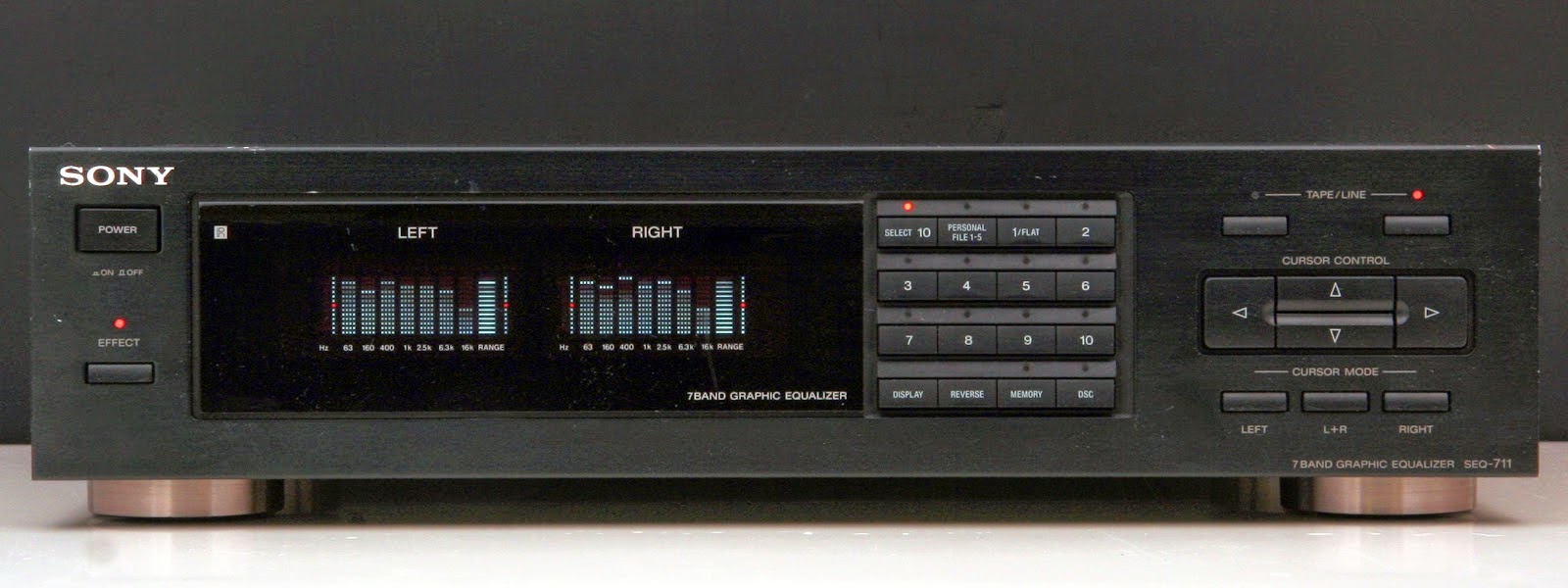 Sony SEQ711 Digital Graphic Equalizer AudioBaza