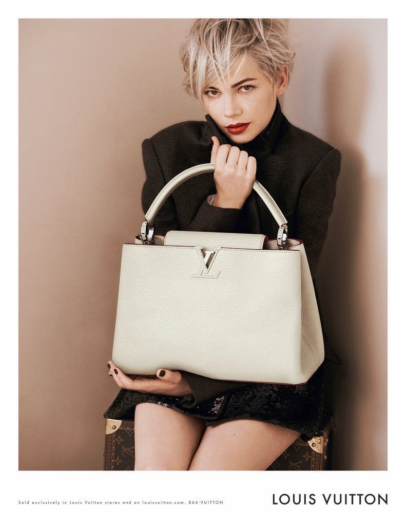 Chatter Busy: Michelle Williams Wows In New Louis Vuitton Ad Campaign ...