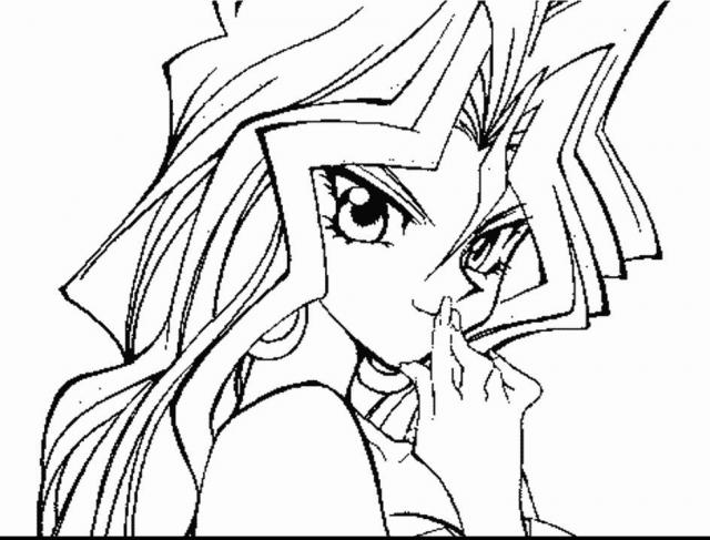 Krafty Kidz Center: Yu-Gi-Oh coloring pages