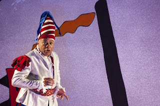 IN PERFORMANCE: Tenor STEVEN COLE as Don Buscone in Pier Francesco Cavalli's VEREMONDA, L'AMAZZONE DI ARAGONA at Spoleto Festival USA, 2 June 2015 [Photo © by Julia Lynn Photography]