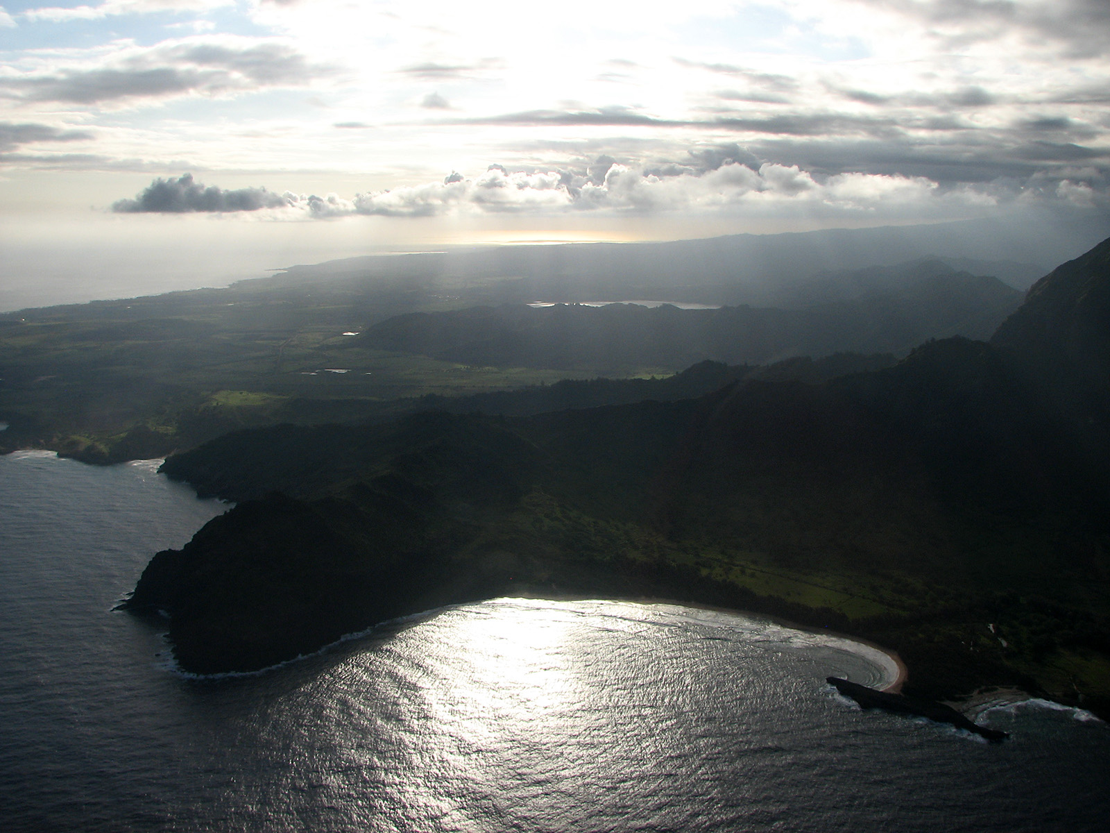 A mile of runway will take you anywhere. Crossing off Hawaii by flying