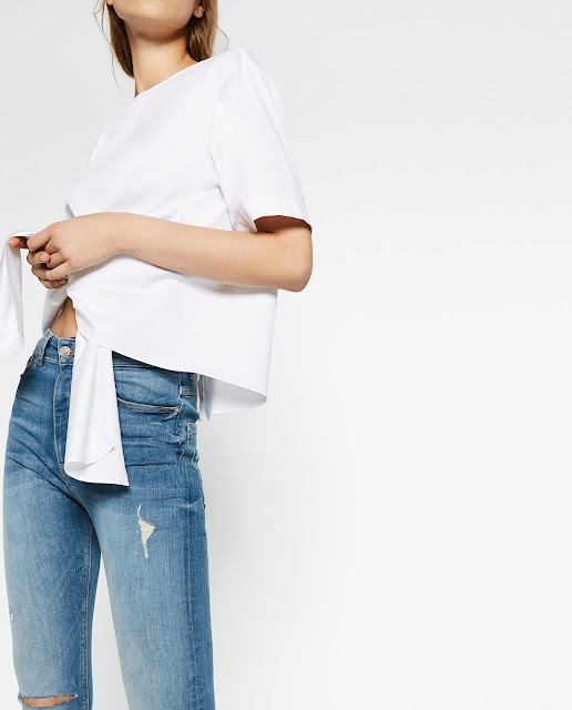 Lindeza ZARA do dia Calças Jeans Cintura Alta ZAREAR