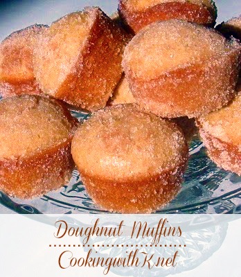 These Doughnut Muffins taste just like a cake doughnut.  The perfect way to have a doughnut fix without deep frying.