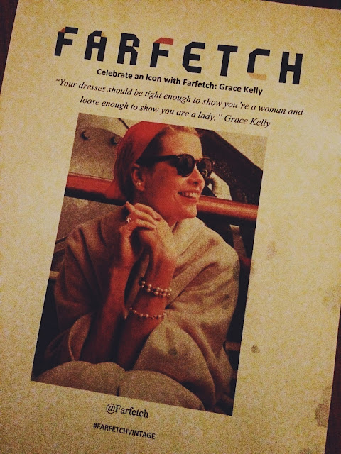 Farfetch Vintage Luxury Designer Grace Kelly Night Out