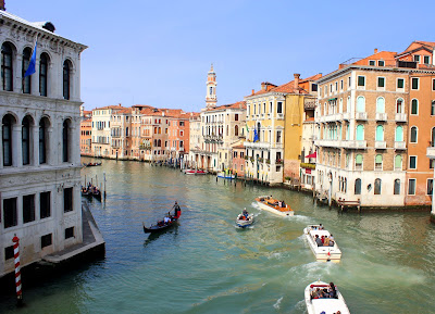 Blog turismo Venecia. Canales de Venecia. Gran canal de Venecia