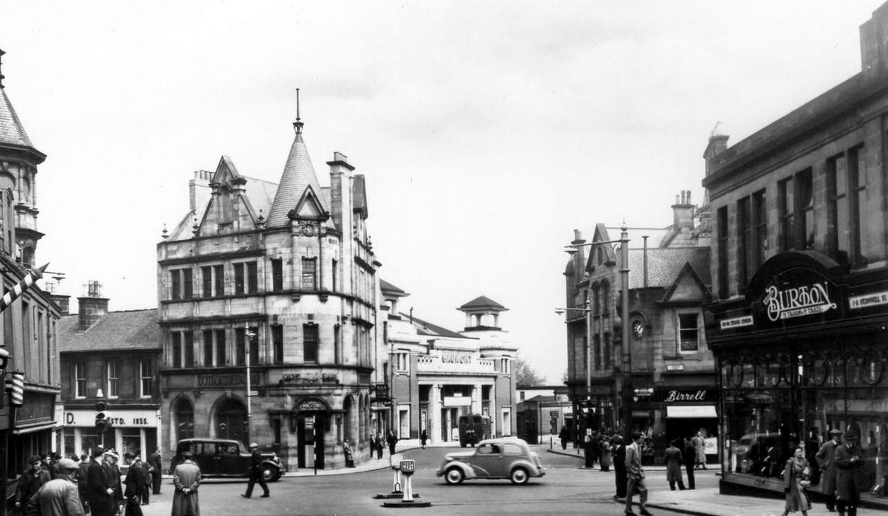 Tour Scotland Old Photographs Quarry Street Hamilton Scotland