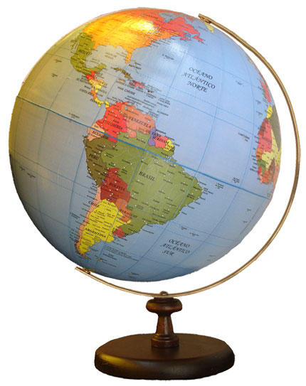 Dónde Está México En El Globo Terráqueo