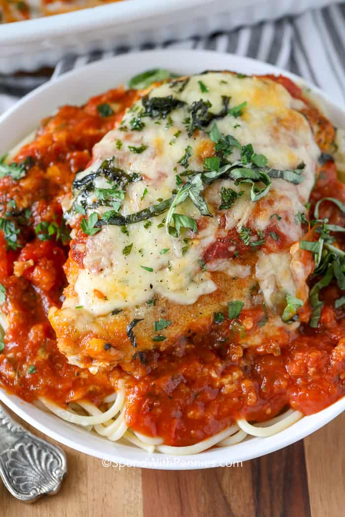Chicken Parmesan Recipe | Jessie's Food Table