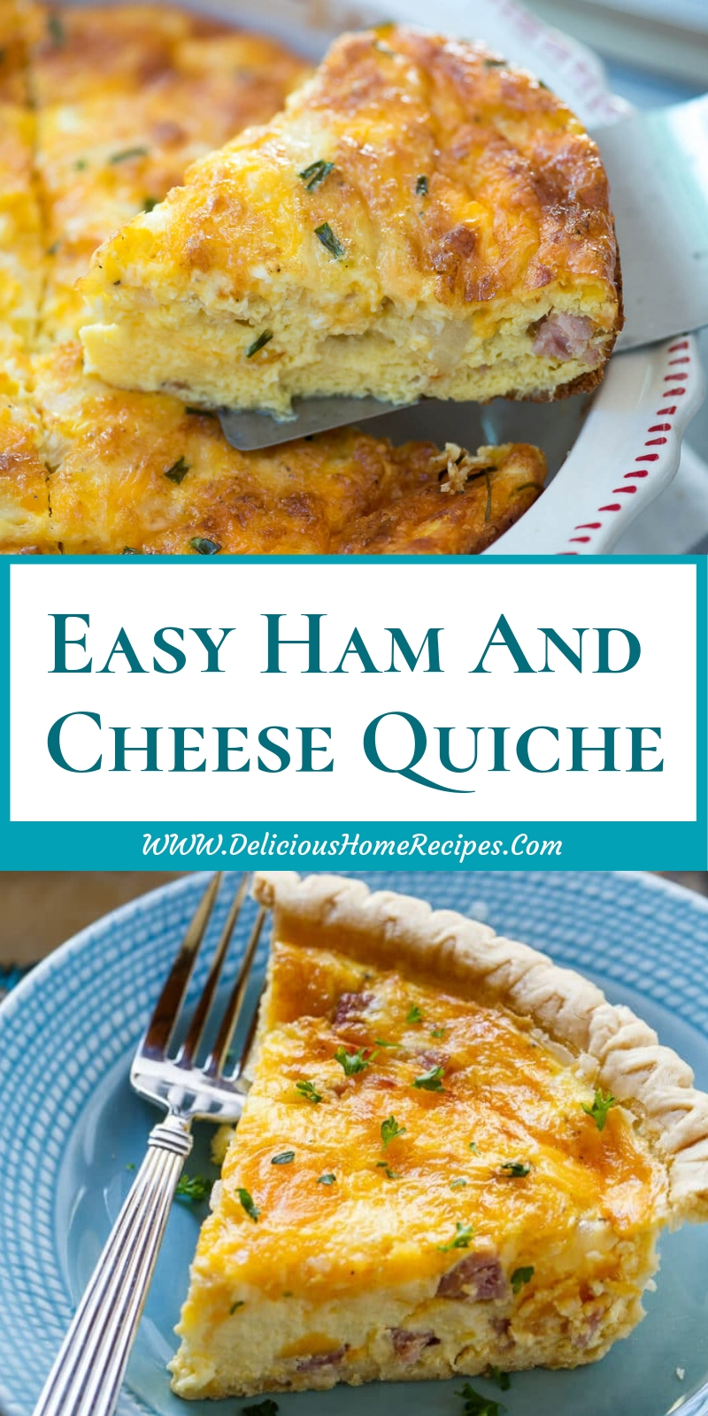 Easy Ham And Cheese Quiche Easy Ham And Cheese Quiche
